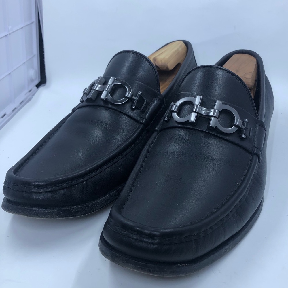 Salvatore Ferragamo Men’s Black Loafers